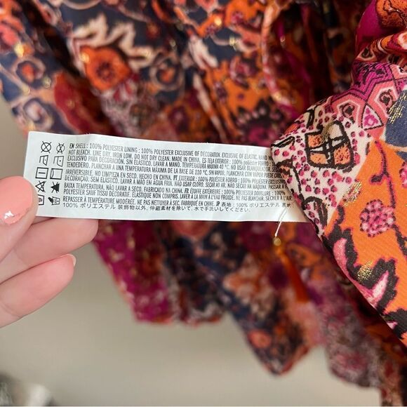 ✨ Forever 21 Women’s Pink Orange Romper Small - Picture 8 of 13